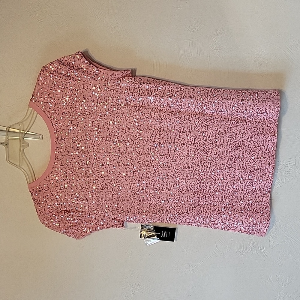 Pink sequin top - Picture 2 of 5